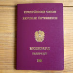 Example Austrian passport